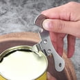 thumbnail image 1 of Military Can Opener, Camping Can Opener, Stainless Steel, Hand Can Opener, 4 in Length, Can Punch Opener, Outdoor Expeditions, Portable, Silver, 1 Pc, 1 of 7