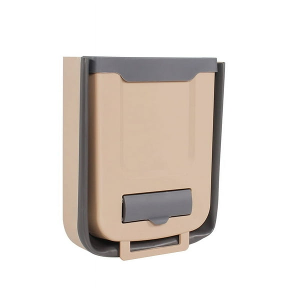 Camping Car Accessory Foldable Trash Can Large-Capacity PP Material Easy-to-clean For Caravan Motorhome Home Car Kitchen ,Easy Installation