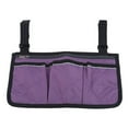 thumbnail image 1 of Camping Chair Armrest Storage Bag Wheelchair Chair Side Bag W/ Reflective Strip, 1 of 7