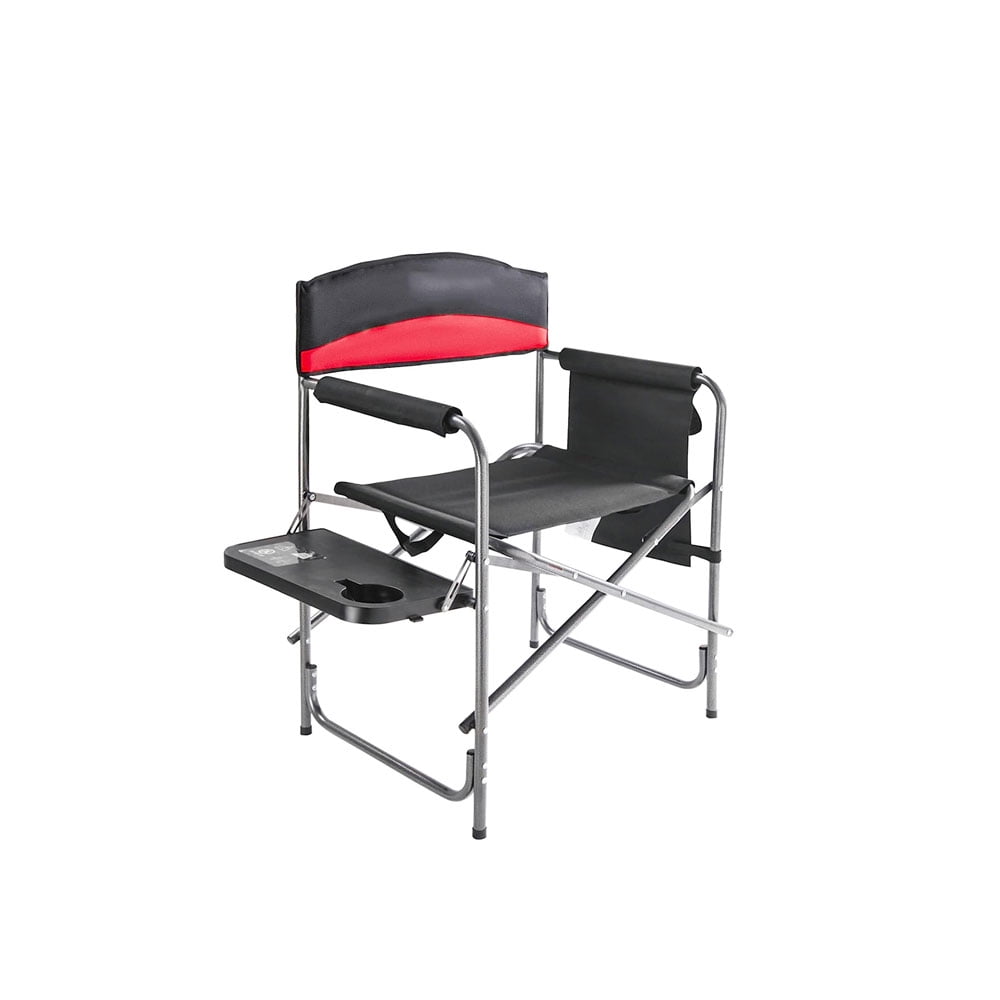 Directors chair with side table and pockets deals