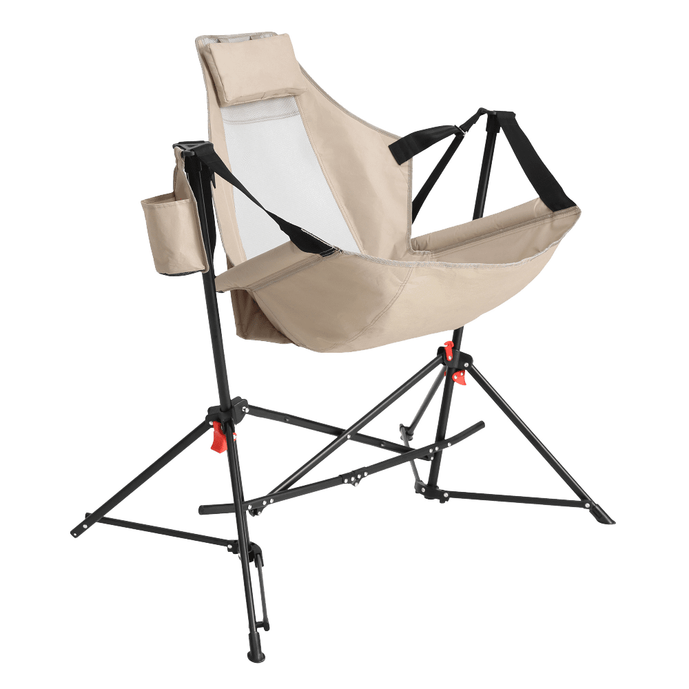 Camping Chair, Folding Portable Rocking Chair, Aluminum Alloy ...