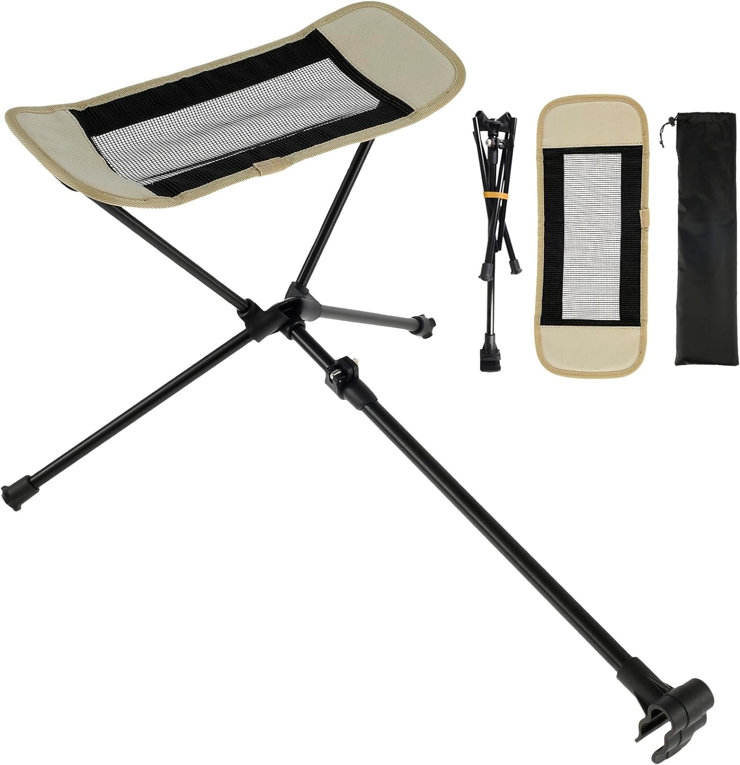 Camping Chair Foot Rest, Foldable Hammock Chair Footrest, Folding