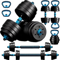 4-in-1 Portable 45LBS Changeable Dumbbell Multifunctional Set