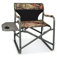 thumbnail image 1 of REKING Portable Camping Chairs   Oversized Director's Chair with Side Table and Cup Holder, Great for Camping Lawn Sports Fishing Outdoor Folding Camping Chair with 300lbs Weight Capacity (Camo), 1 of 6