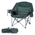 thumbnail image 1 of Camping Chairs, Oversized XL Padded Camping Chair, Outdoor Chair (1-Pack), 1 of 7