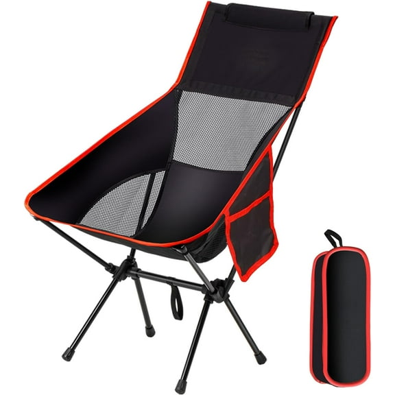 Camping Chairs Portable, Foldable Chair Lightweight, Backpacking Chair for Adults, Folding Chairs for Outside Camp (Large)