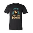 thumbnail image 1 of Camping Coffee and Dogs T-Shirt, 1 of 1