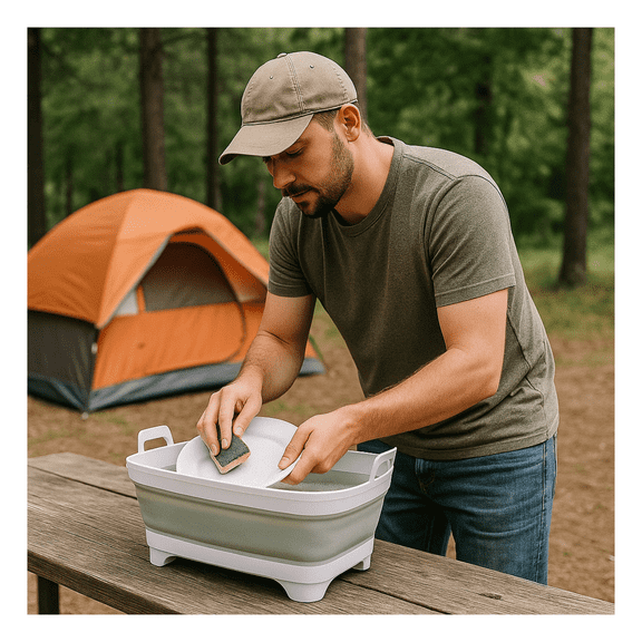 Camping Collapsible Multipurpose Sink