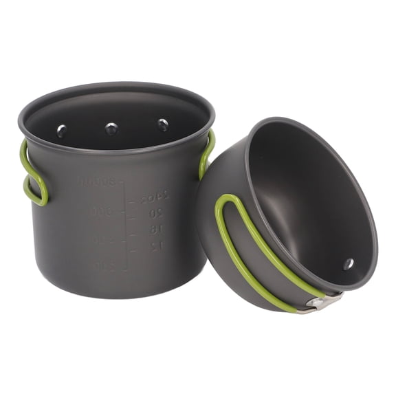 Camping?Cooking?Pots, Wear Resistant Camping?Pot Durable Metal For Picnic For Travel For Camping