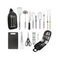 thumbnail image 1 of Camping Cooking Utensils Set, Stainless Steel Grill Tools, Camping BBQ Cookware Gear And Equipment For Travel Tenting RV Van Picnic Portable Kitchen Essentials Accessories,23949508, 1 of 6