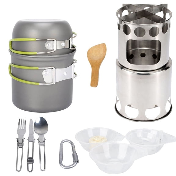 Camping Cookware Set 10-Piece