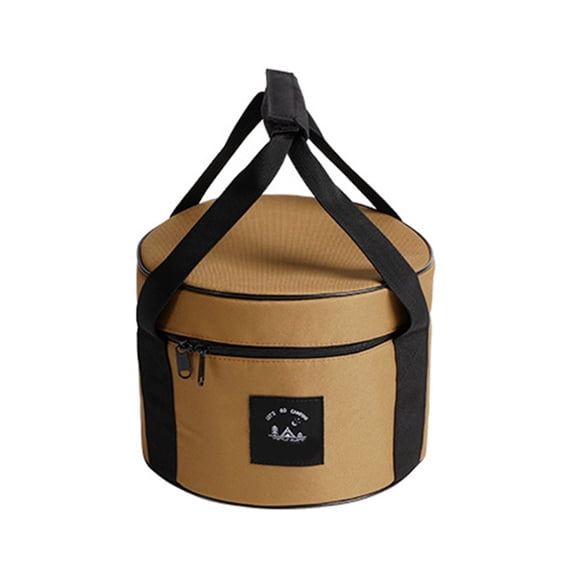 Camping Cookware Storage Bag Waterproofed Cutlery Holder Portables Dishware for Outdoor Camping Tableware