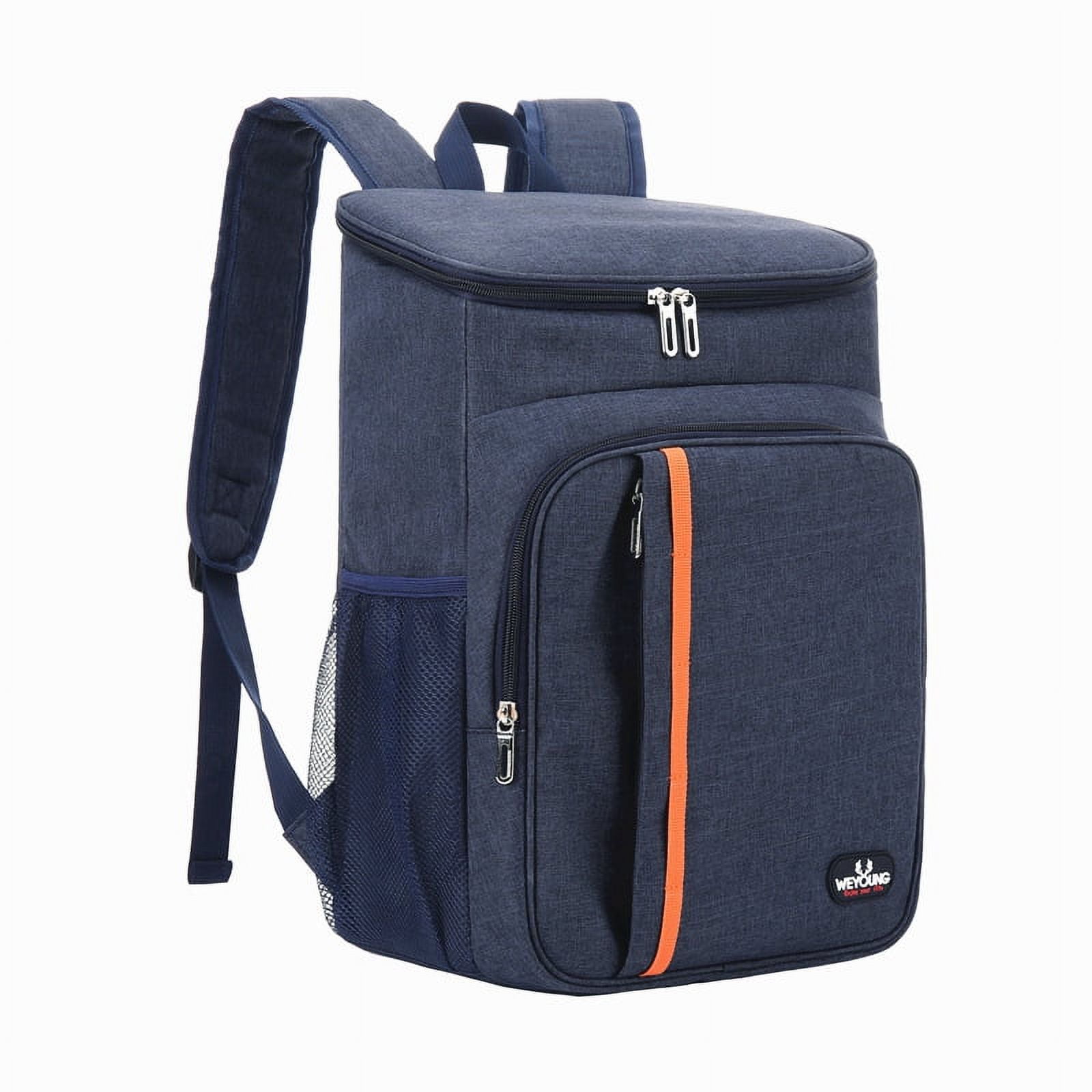 Camping Cooler Backpack, Soft Backpack Cooler Insulated Leak Proof Travel Cooler Bag Waterproof Lunch Picnic Beach Work Travel Insulated Bag Drink Beer Bag Cooler Bag