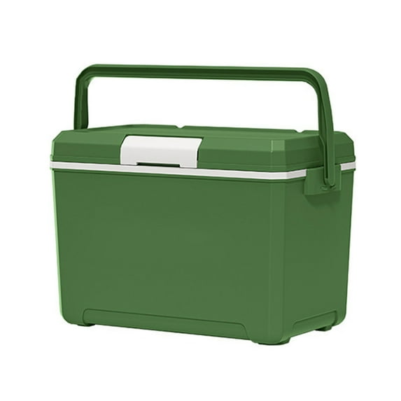 Camping Cooler Hard Ice Leak-Proof Retention Cooler Lunch Box Portable Small Insulated Cooler with Ice Retention–Heavy Duty Cooler for Beach, Grill, Travel,Tailgating,Small(20.61Qt)