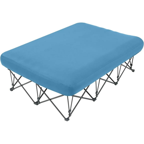 Camping Cot,Camping Cots for Adults,Folding Camping Cot with Inflatable Air Mattress and Carry Bag,for Outdoor Travel Camp Beach Vacation (not Included The Airpump)