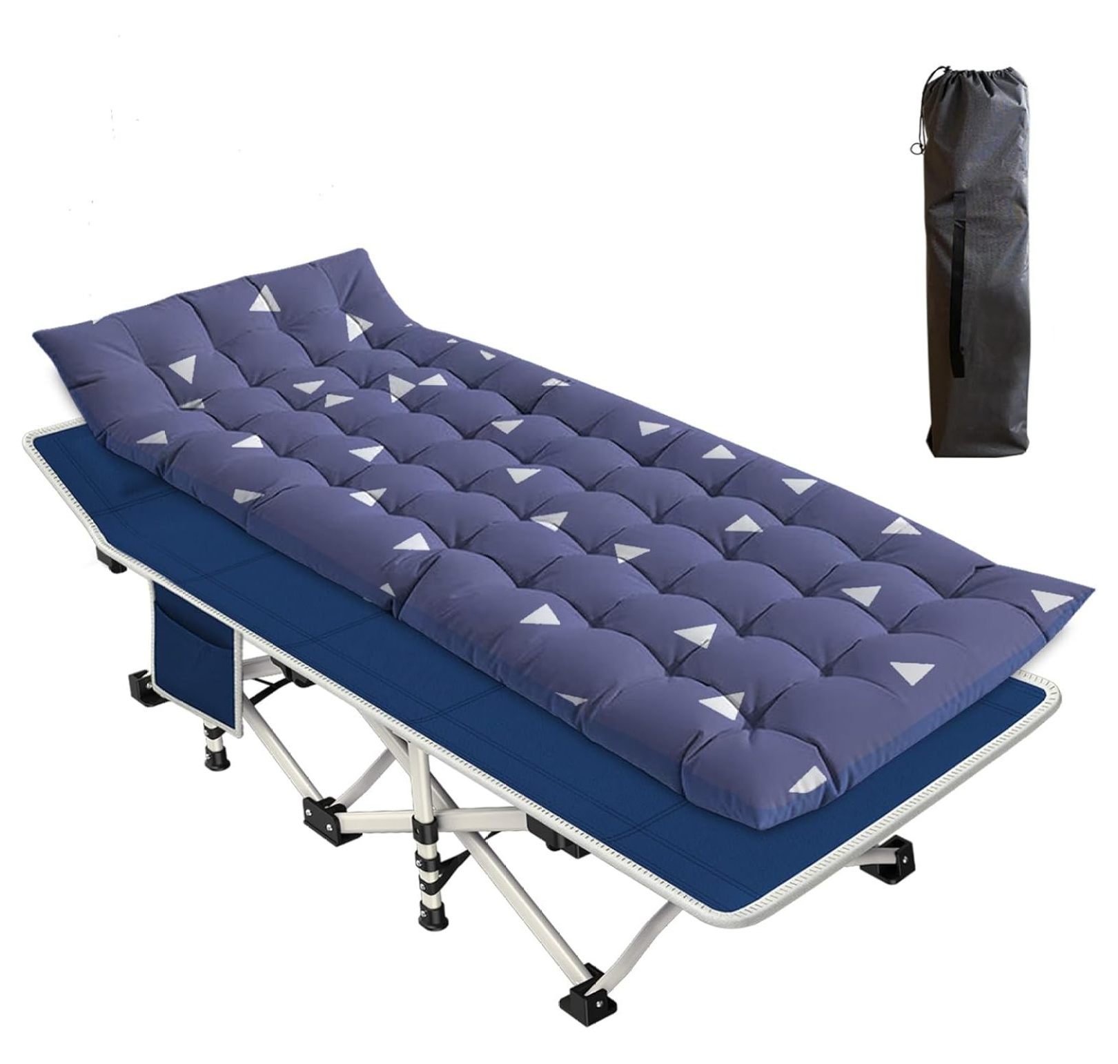 Camping Cot with Comfortable Mattress Cots for Sleeping Folding Cot