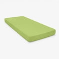 thumbnail image 1 of Camping Cot Mattress 4-Pcs Sheet set 100 % Egyptian Cotton 700 TC Perfect for Narrow Twin/Cot Size/Rv Bunk/Guest Bed/Camping Cot Size - 32" X 75" Color Sage Solid, 1 of 6