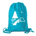 thumbnail image 1 of Camping Cotton Drawstring Backpack for Birthday parties and Summer Camp, 1 of 2