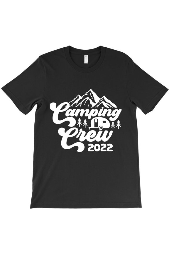 Camping Crew 2026 Family Themed Funny and Adventurous Graphic Design - Machine Washable G36025 Unisex T-Shirt, Up to Size 5XL