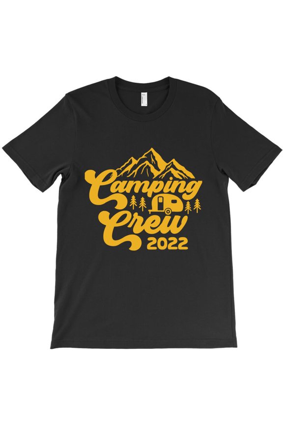 Camping Crew 2026 Family Themed Funny and Adventurous Graphic Design - Top Pick G36024 Unisex T-Shirt, Up to Size 5XL