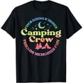 thumbnail image 1 of Camping Crew Family Friends Girls Kids Toddler Youth Women T-Shirt, 1 of 4