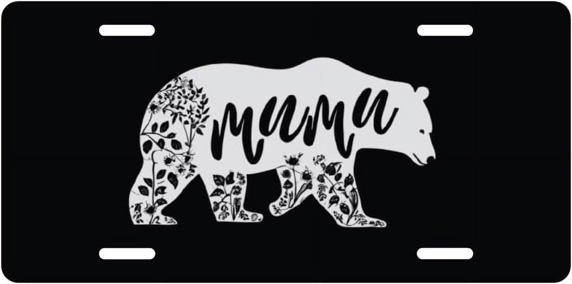 Mountain License Plate License Plate Mountains Landscape