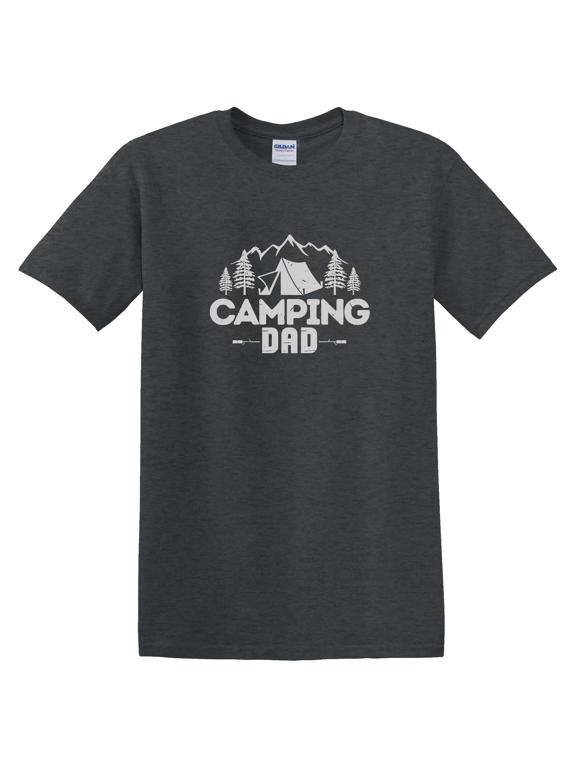Camping Dad Camp Outdoor Family Graphic T-Shirt