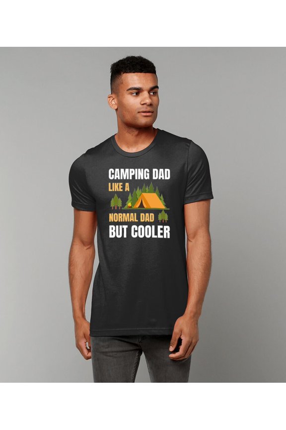 Camping Dad T-Shirt: Hiking Adventure Tee, Nature Lover Gift