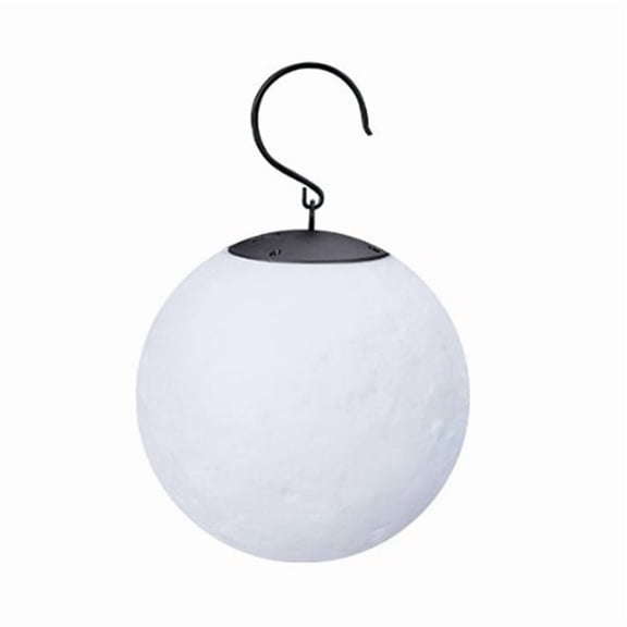 Camping Decorative Lantern 1-Pack, Type-C Rechargeable Portable Moon Lamp for Outdoor Garden Ambience
