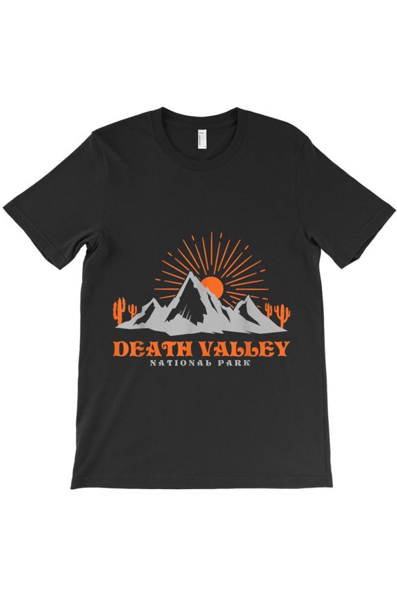 Camping Eternal Rest Valley Nature Reserve Vintage CA Nature Hiking Outdoors H564 T-Shirt, for Men and Women, Up to Size 5XL