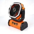 Camping Fan with LED Light, 20000mAh Rechargeable Battery Operated Tent