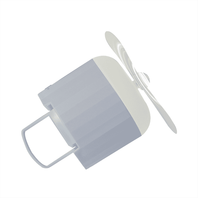 Camping Fan Light Rechargeable Fan USB Powered Fan with Light &Hook