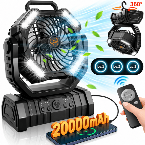 Portable Camping Fan