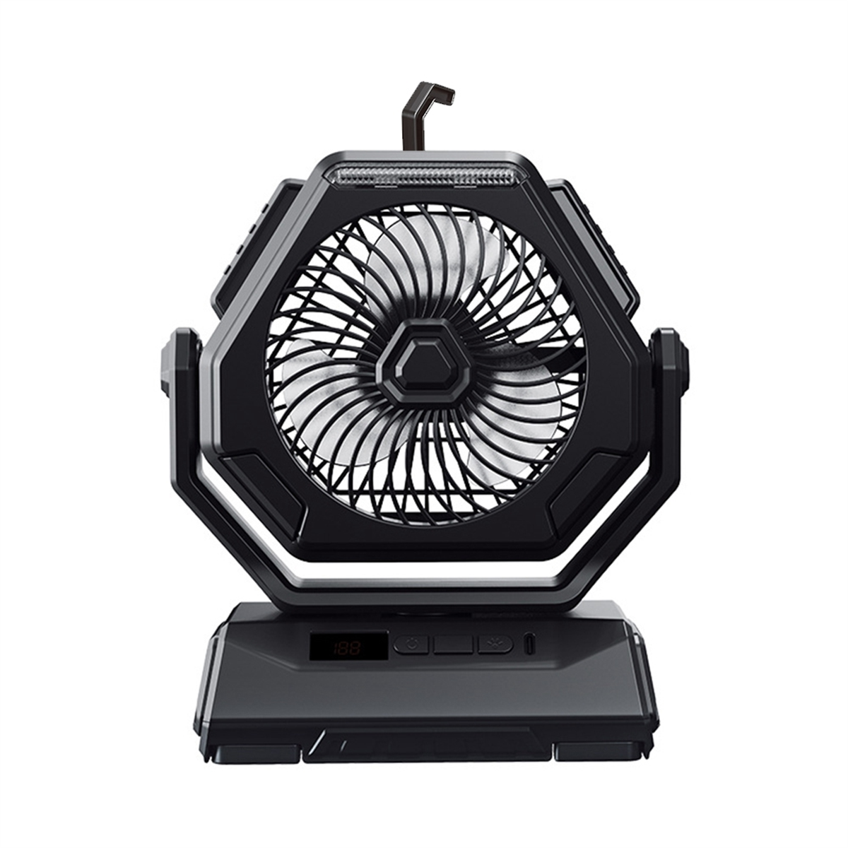 Camping Fan Rechargeable Outdoor Fan Ceiling Oscillating Fan Portable