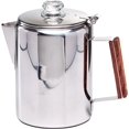 Camping Fire Coffee Percolator Stovetop Pot Stainless Steel Stove Top Coffee Pot, Unleash