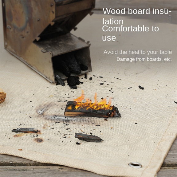 Camping Fireproof Cloth Flame Retardant Cloth Outdoor Picnic Specification Seven