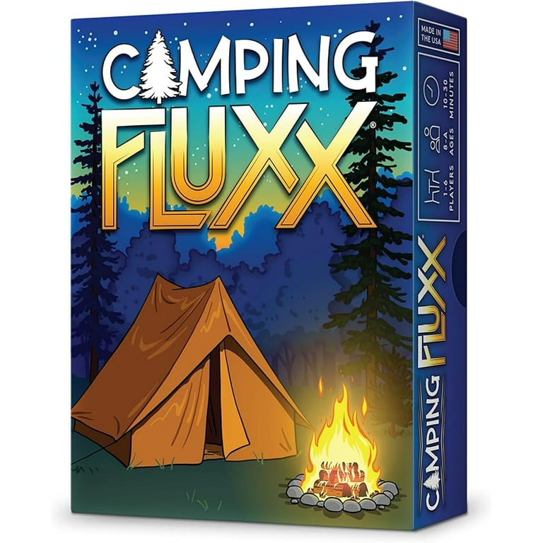 Camping Fluxx Card Game by Looney Labs - Summer Fun, Outdoor Adventure, Perfect for Family Camping Trips and Campfire Nights Camping Fluxx Card Game by Looney Labs - Summer Fun, Outdoor Adventure, Perfect for Family Camping Trips and Campfire Nights