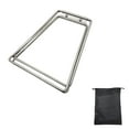 thumbnail image 1 of Camping Foldable Metal Stand Portable Coolers Stand for Outdoor Picnics Fishing, 1 of 10