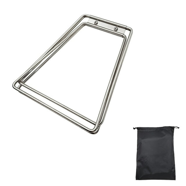 Camping Foldable Metal Stand Portable Coolers Stand for Outdoor Picnics Fishing