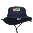 thumbnail image 1 of Camping Fun Patched Washed Hunting Hat - Navy L, 1 of 5