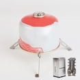 thumbnail image 1 of Camping Gas Canister Stand Stainless Steel Tripod – Folding Stabilizer Base for 110g/230g/450g Butane Propane Fuel, Fits Flat and Long Cans for Outdoor Stove Cooking, 1 of 6