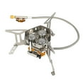 Camping Gas Stove Burner 5800W Adjustable 3 Burners Windproof