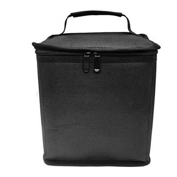 Camping Gas Tanks Storage Bag Protective Case Camp Light Carrying Bag Anti-Collision for Outdoor Cooking Black Big