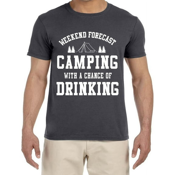 Camping Gear Camping Accessories Funny T-shirt Mens Graphic Tees Clothing Apparel