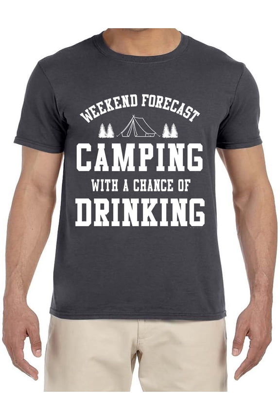 Camping Gear Camping Accessories Funny T-shirt Mens Graphic Tees Clothing Apparel