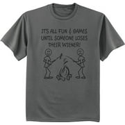 DECKED OUT DUDS Camping Gear Funny T-shirt Mens Graphic Tee