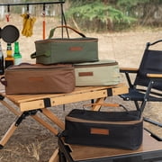 Camping Gear Storage Bag with Handle, Organizer for Tableware and Cooking Utensils, Portable Picnic and BBQ Travel Pouch for Outdoor Hiking and Self-Driving Trips deal from Walmart