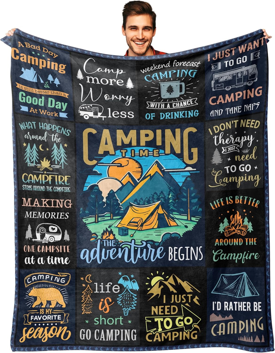 Camping Gifts, Cool Camping Gifts, Camping Gifts for Men/Women/Couples