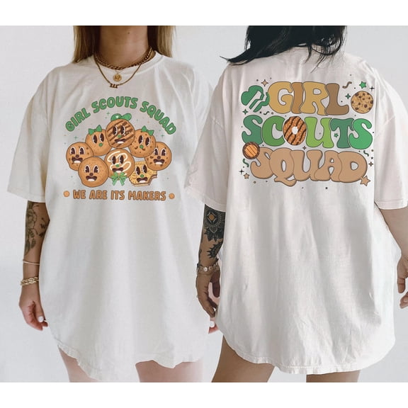 Camping Girl Shirt, Cookie Mom We Are Its Makers, Cookies Era, Camping Gift For Girls, Gir