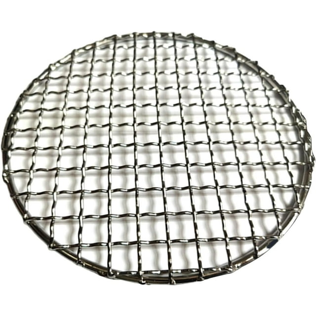Camping Grill Grate Mesh Pad MultiSizes Round Grilling Mesh Cooking